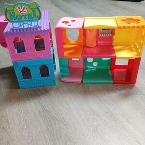 Polly Pocket 2000s Polly Hotel And Extra Playset No Accessories